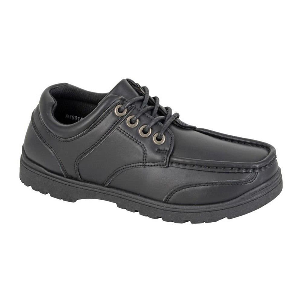Route 21 Route 21 Men's Monty Boat Shoes in Black