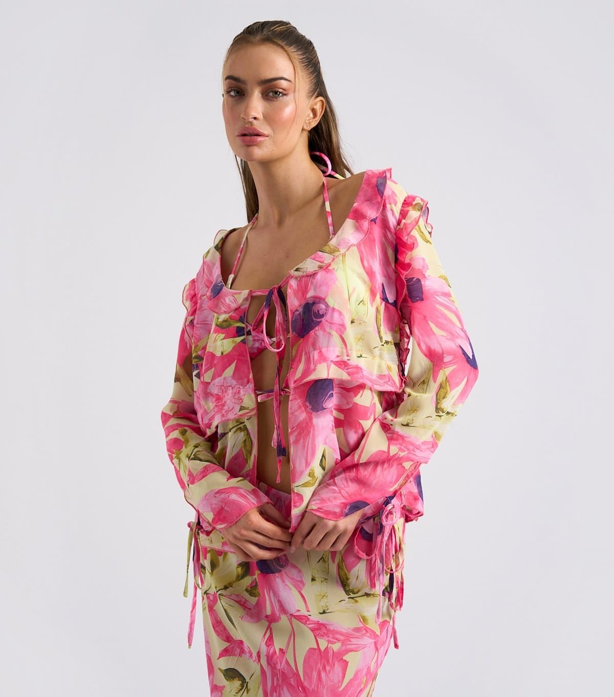 Urban Bliss Women's Floral Beach Top Urban Bliss New Look