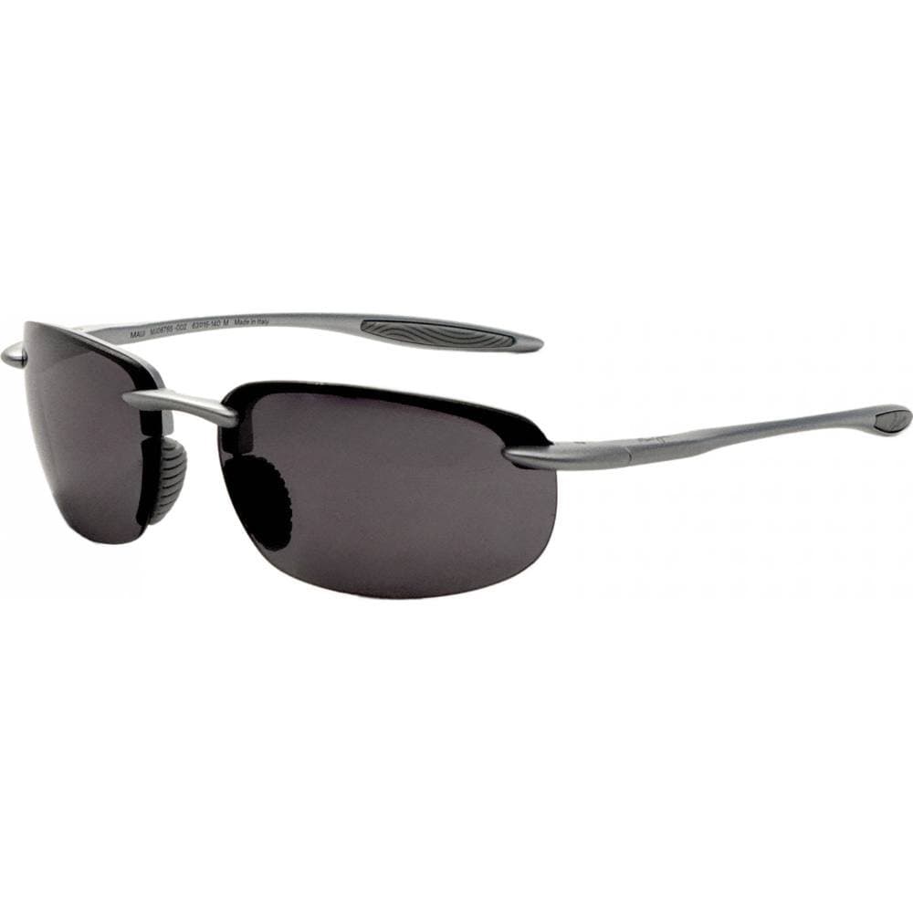 Maui Jim Maui Jim Men's 676-17 Hookipa Square/Rectangle Sunglasses in Silver