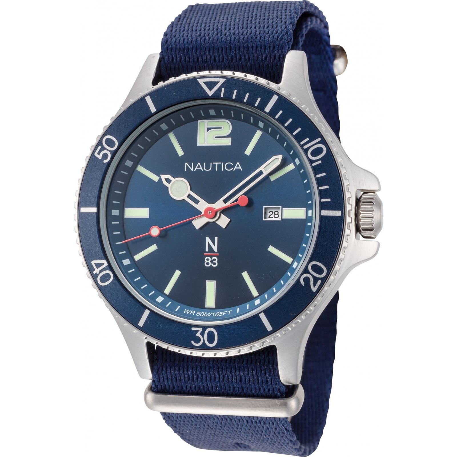 Nautica Nautica Men's NAPABS904 Accra Beach 43mm Quartz Watch in Blue