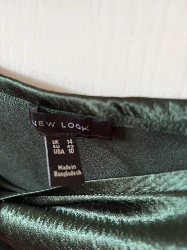 New Look Satin midi skirt