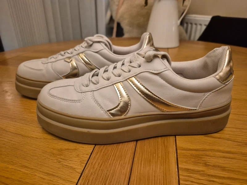 New Look Faux leather trainers from New Look size 6
