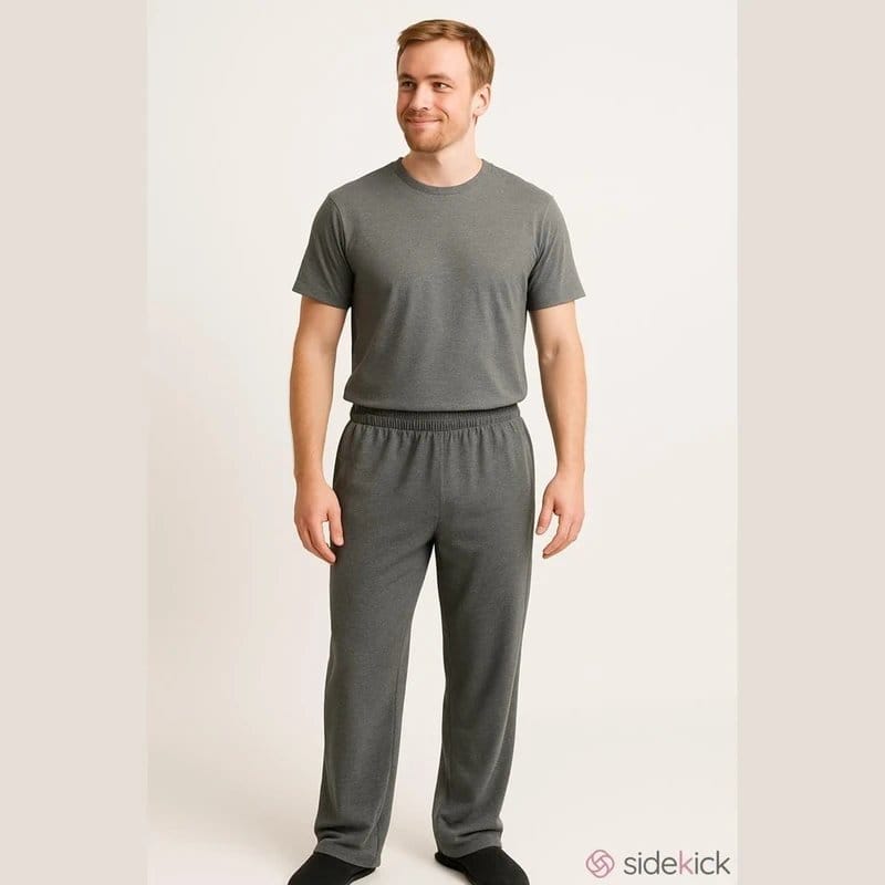 Fila Men's Grey Sweatpants Size M