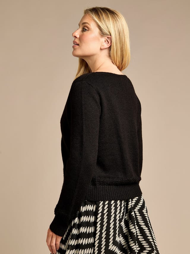 GWD by GEORGE W. DAVIES GWD by GEORGE W. DAVIES Women's GWD Margerita Cardigan in Black - 3