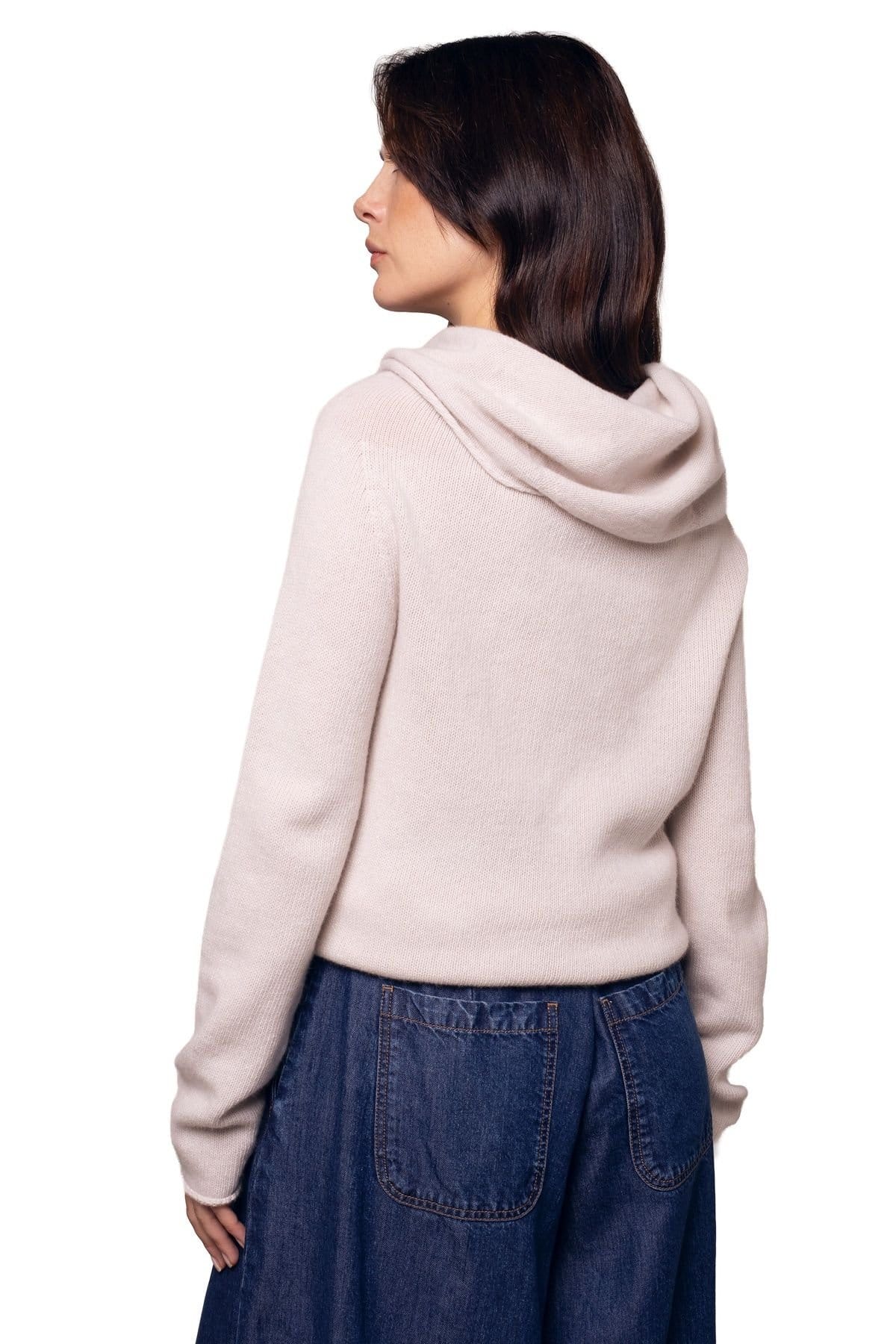Celtic & Co Celtic & Co Women's Collared Slouch Jumper in Light Beige - 4