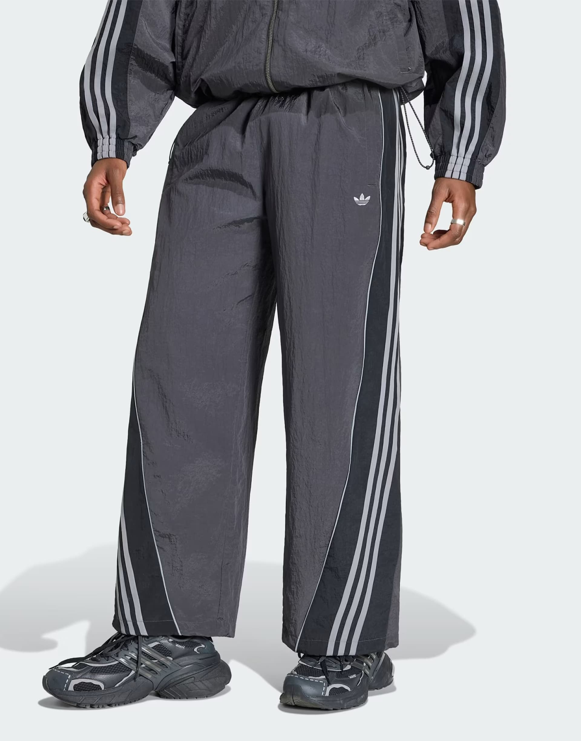 ASOS adidas Originals Adilenium season 5 track pants in utility black