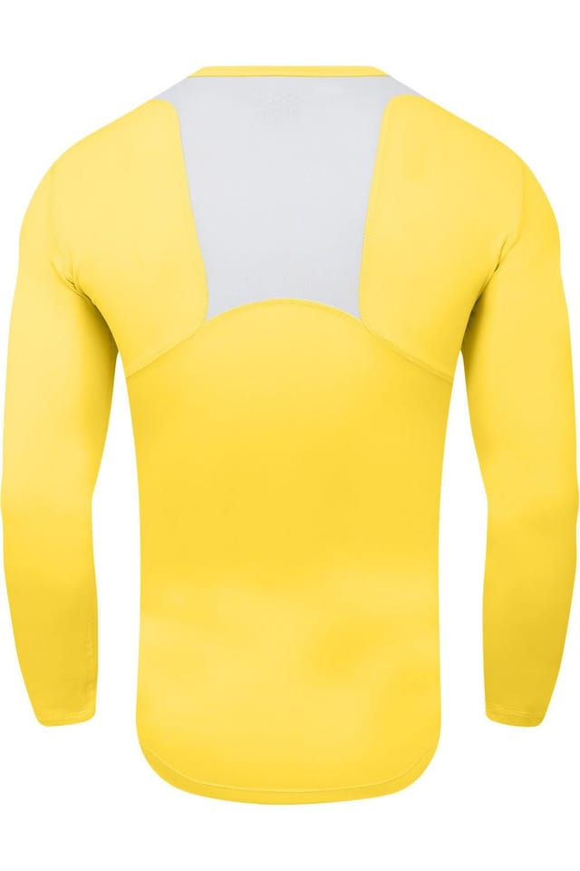 Umbro Umbro Men's Elite V Neck Base Layer Top in Yellow - 2