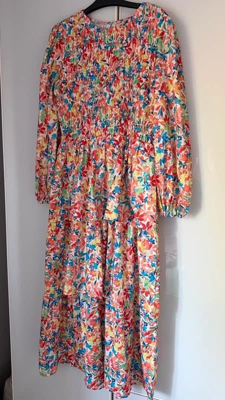 Never Fully Dressed Never Fully Dressed Ruffle Layer Dress Size 14