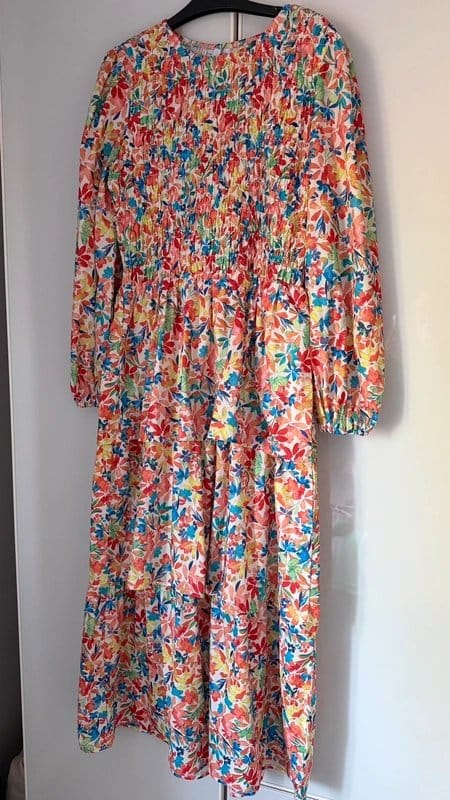 Never Fully Dressed Floral Lisa Midi Dress Size 14