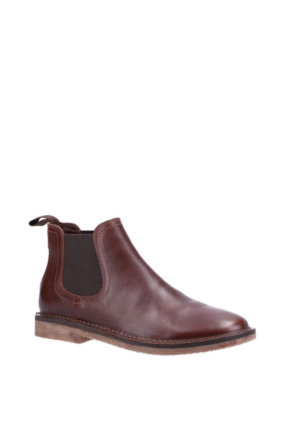 Hush Puppies Hush Puppies Men's 'Shaun' Leather Boots in Brown