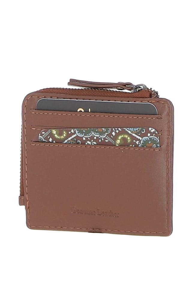 Gabicci GABICCI Men's '805' Real Leather Card Holder in Tan - 2