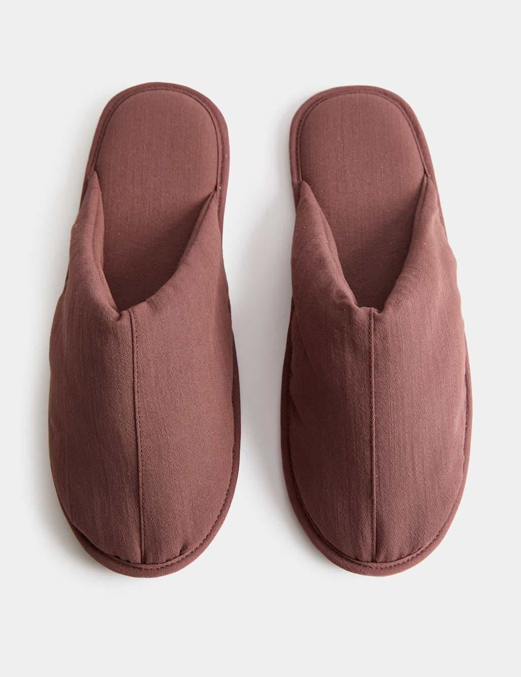 Marks & Spencer M&S Mule Slippers Burgundy