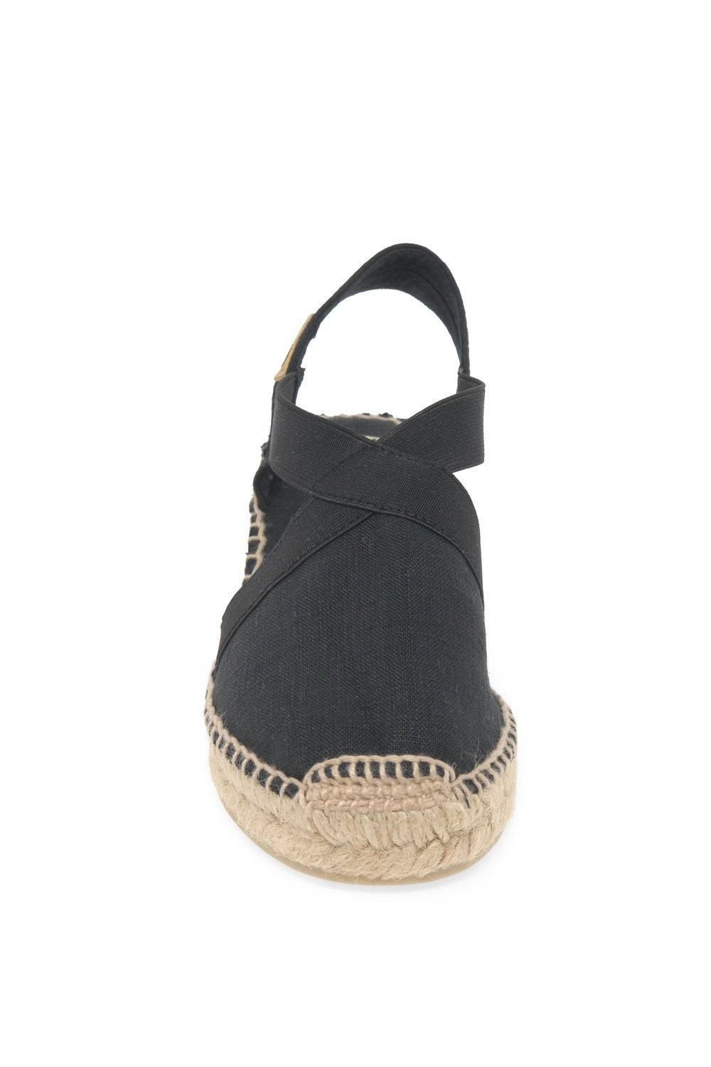Toni Pons Toni Pons Women's 'Ter' Wedge Heeled Espadrilles in Black - 3