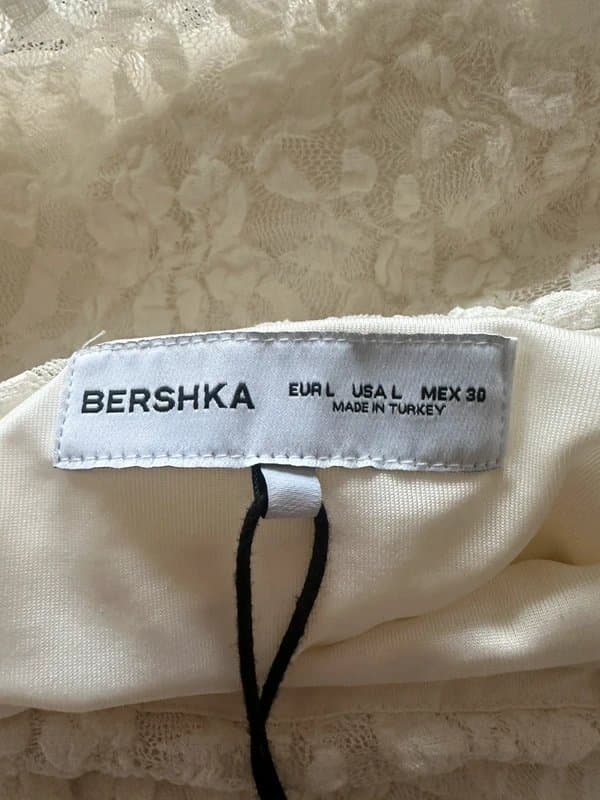 Bershka Bershka lace bandeau dress