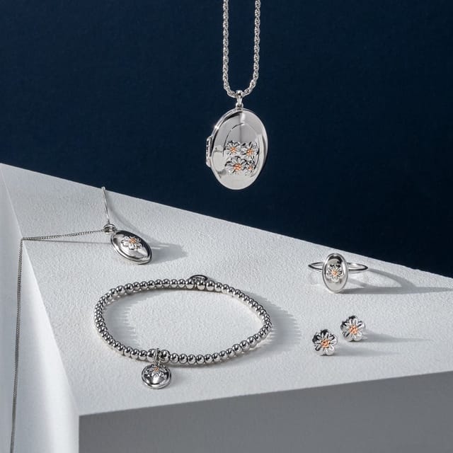 Clogau Clogau Women's Nature's Wonder Sterling Silver Forget-Me-Not Affinity Bracelet in Metallics - 3