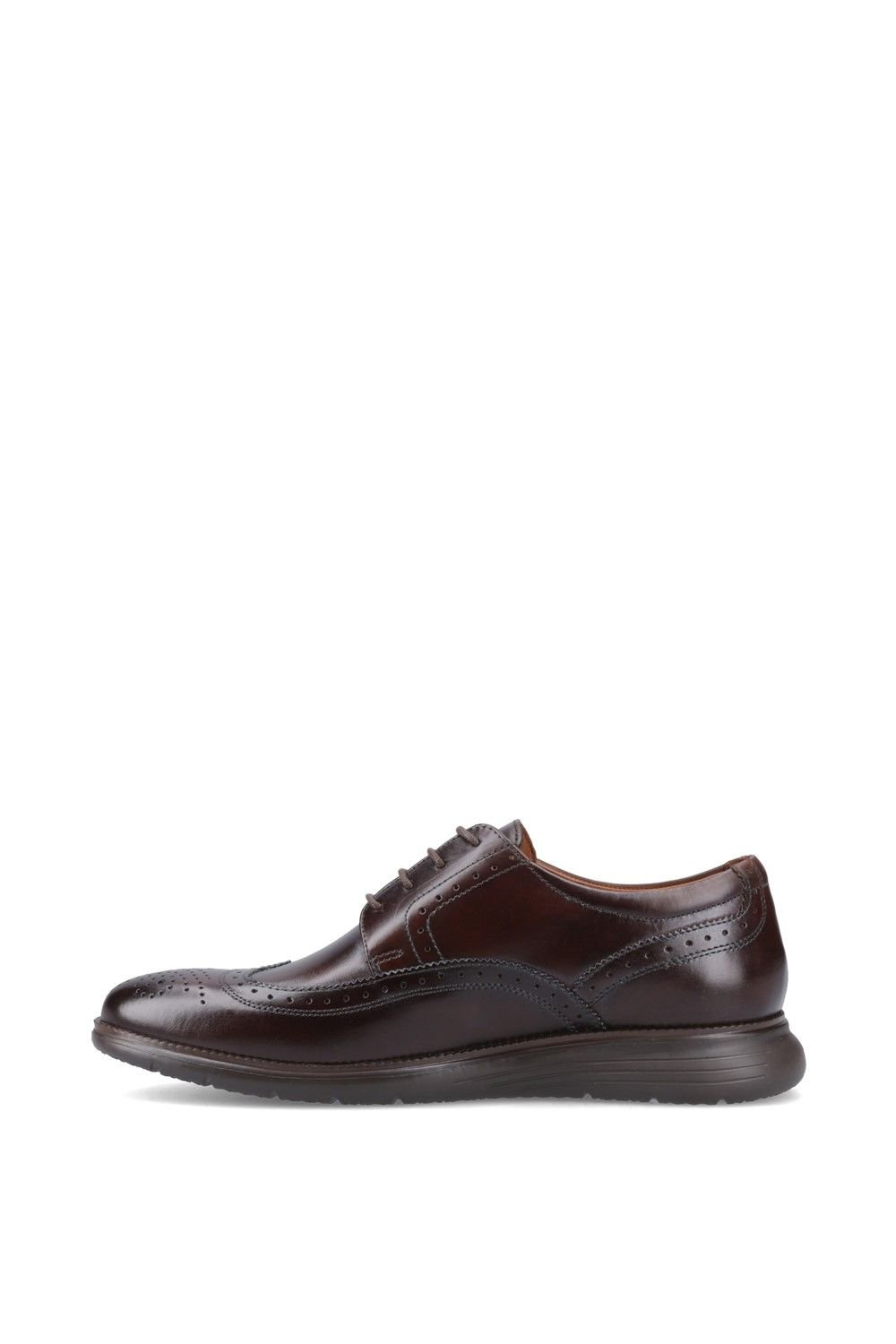 Base London Base London Men's Flight 25 Brogue Shoe in Brown - 4