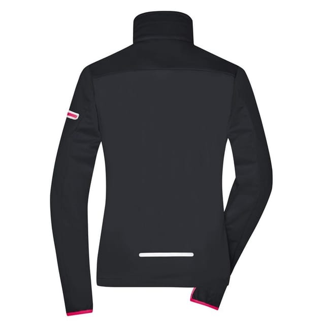 James and Nicholson James and Nicholson Women's Sports Soft Shell Jacket in True Black - 2