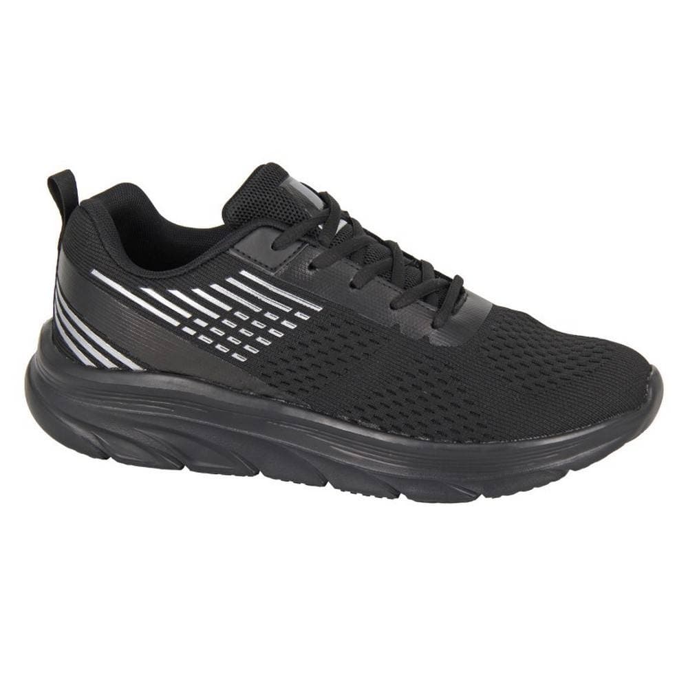 Rdek Rdek Men's Contrast Detail Lace Up Trainers in Black