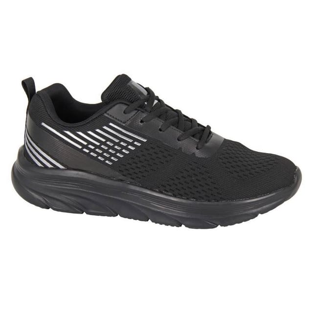 Rdek Rdek Men's Contrast Detail Lace Up Trainers in Black - 2