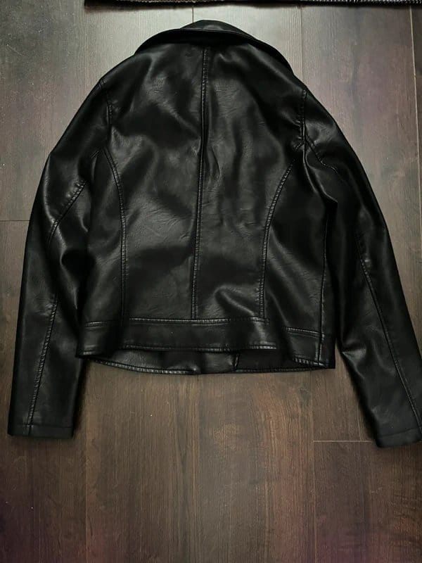 New Look Womens New Look Leather Jacket - 1