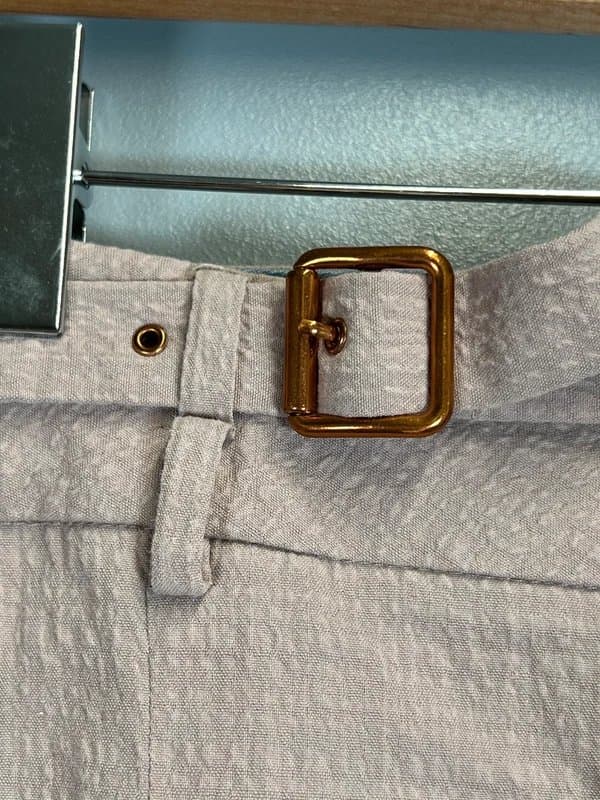 Diesel Diesel Ankle Length Safari Cargo Trousers Size 8-10 Seersucker Textured Utility