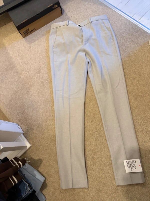 ASOS Design Asos design ice white skinny suit trousers