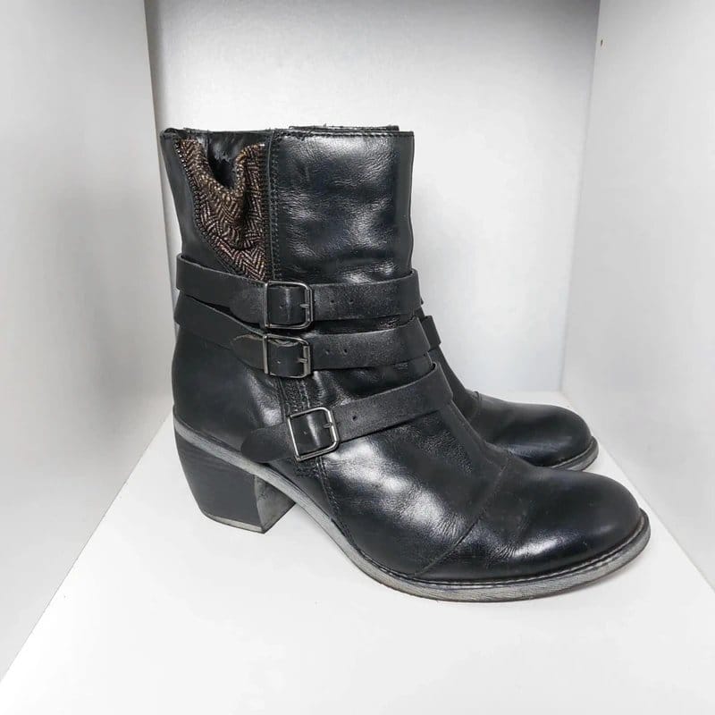 Hush Puppies Hush Puppies black ankle boots size uk 7 eu 41 - 1