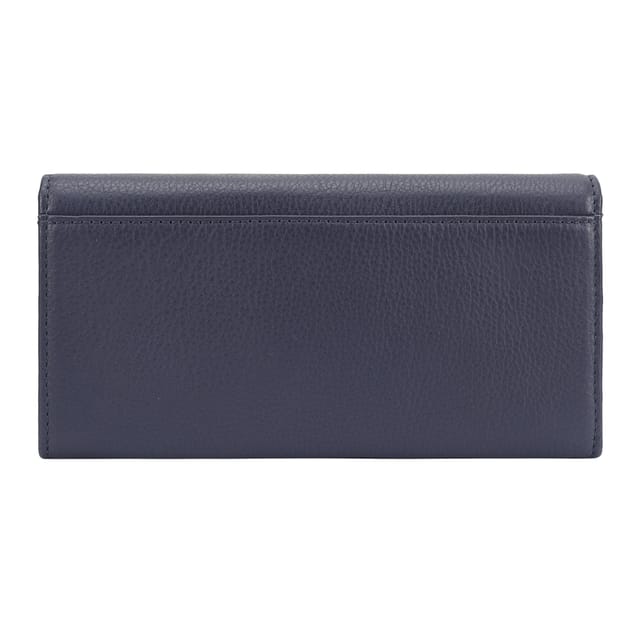 Paul Costelloe Paul Costelloe Women's Ellen Leather Purse in Navy - 3