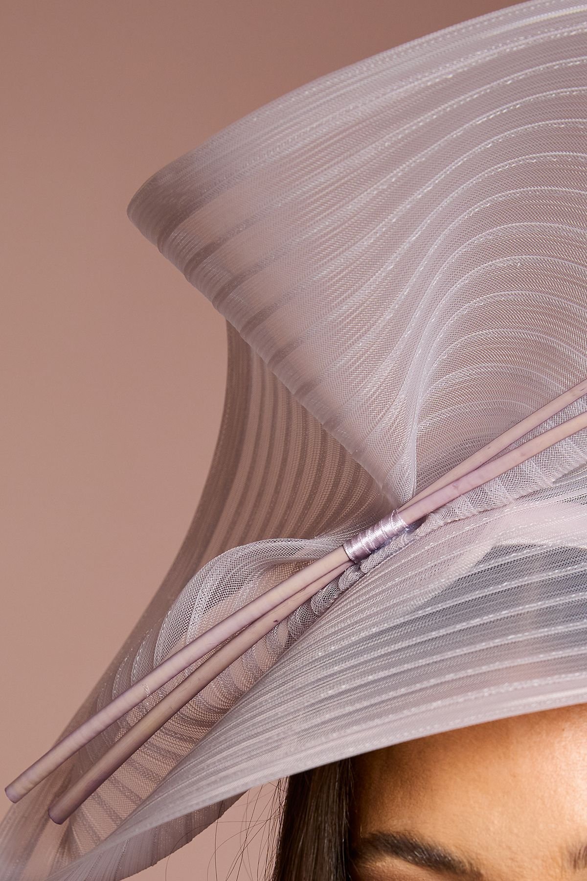 Coast Coast Women's Quill Detail Fascinator in Mauve - 3