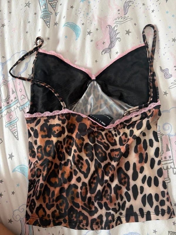 ASOS Design ASOS design leopard print cami vest