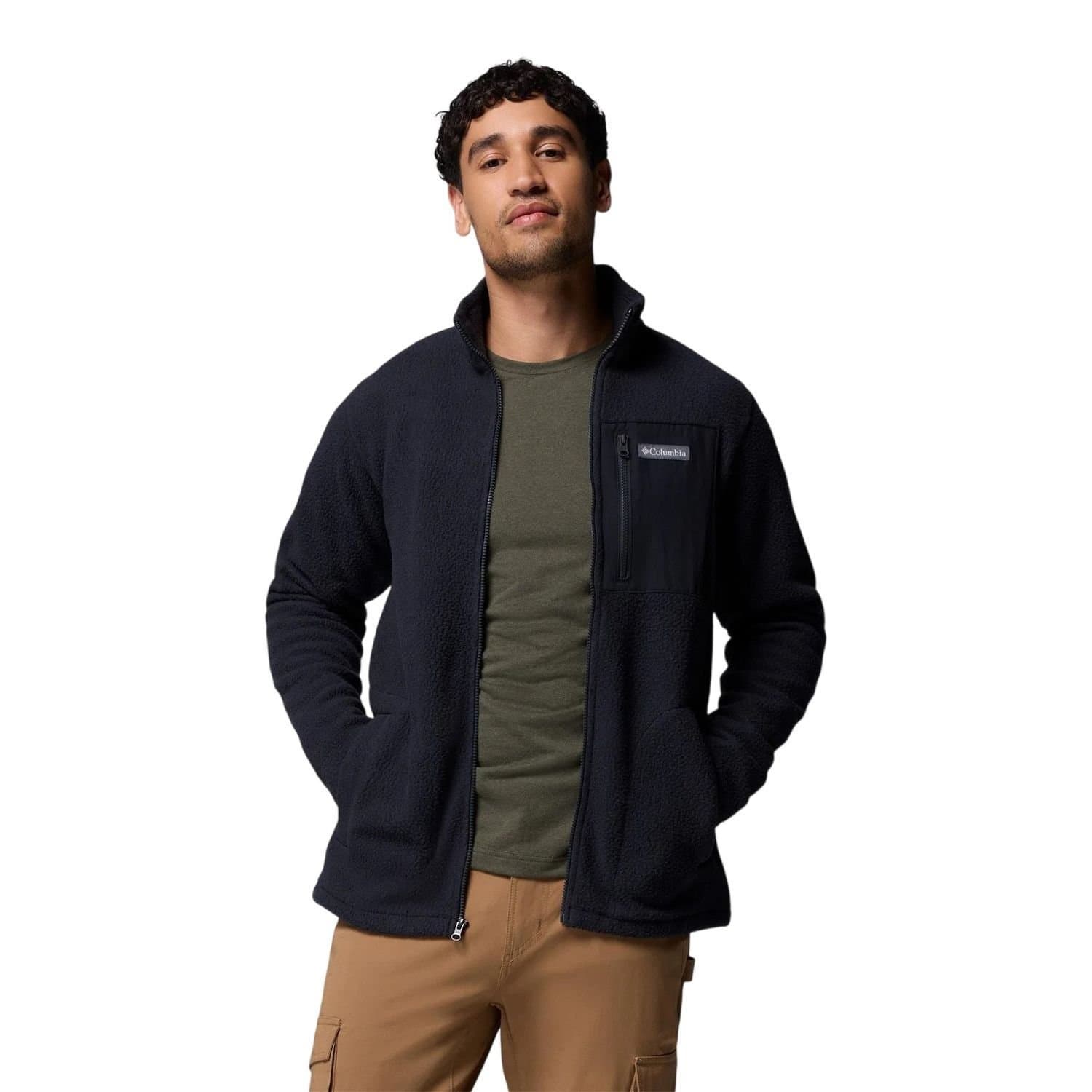 Columbia Columbia Men's Jasper Ridge Fleece Jacket in Black