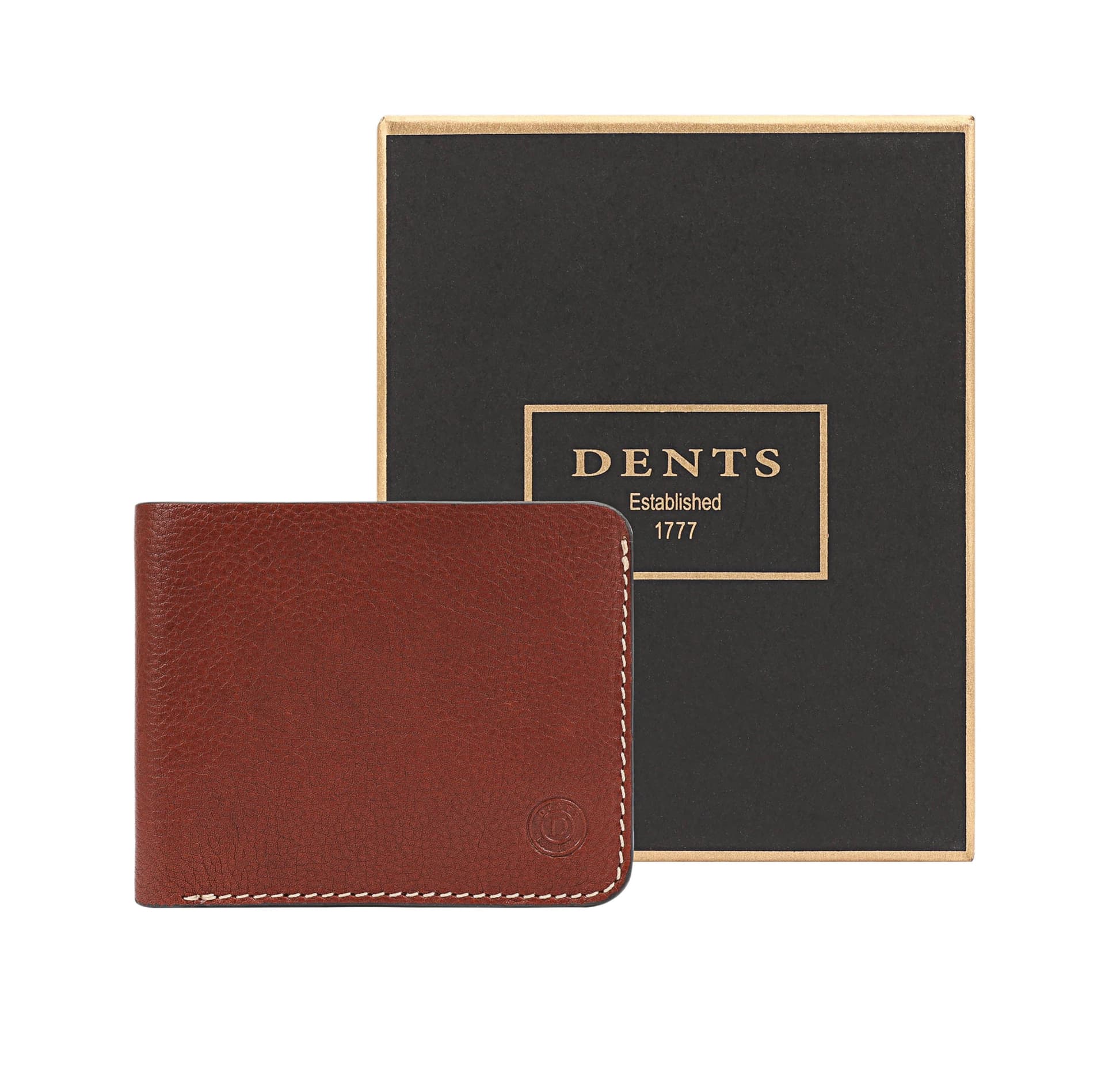 Dents Dents Men's Alan Leather Wallet in Brown