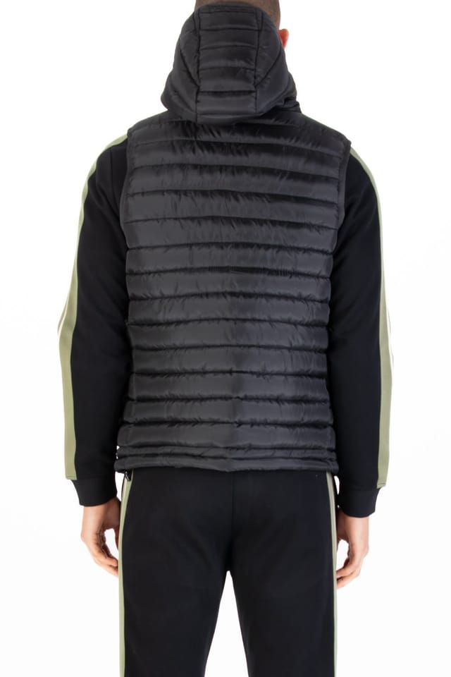 Luke 1977 Luke 1977 Men's Bubbla Hood 2000 Gilet in Black - 2