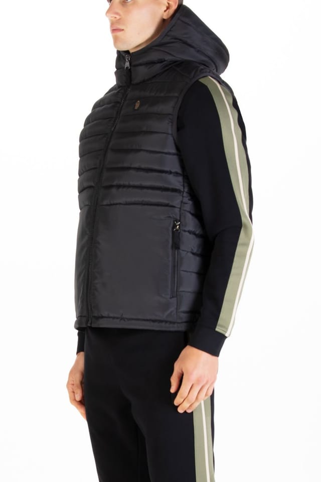 Luke 1977 Luke 1977 Men's Bubbla Hood 2000 Gilet in Black - 3