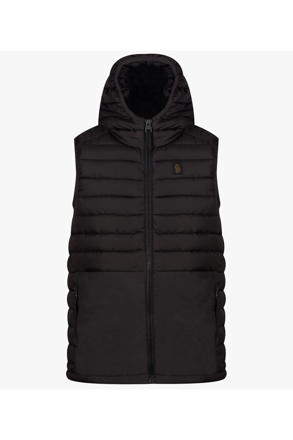 Luke 1977 Luke 1977 Men's Bubbla Hood 2000 Gilet in Black - 4