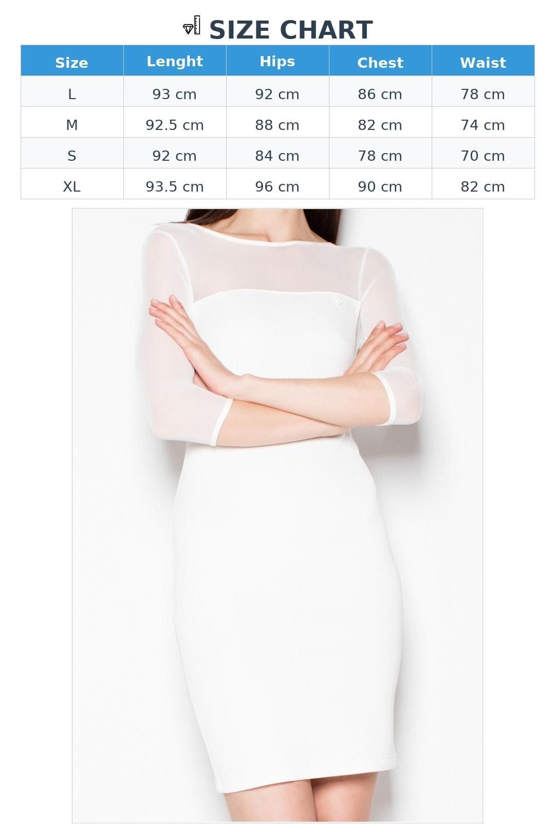 Love Lace Love Lace Women's Evening Dress Sheer Top Back Slit Button in White - 4