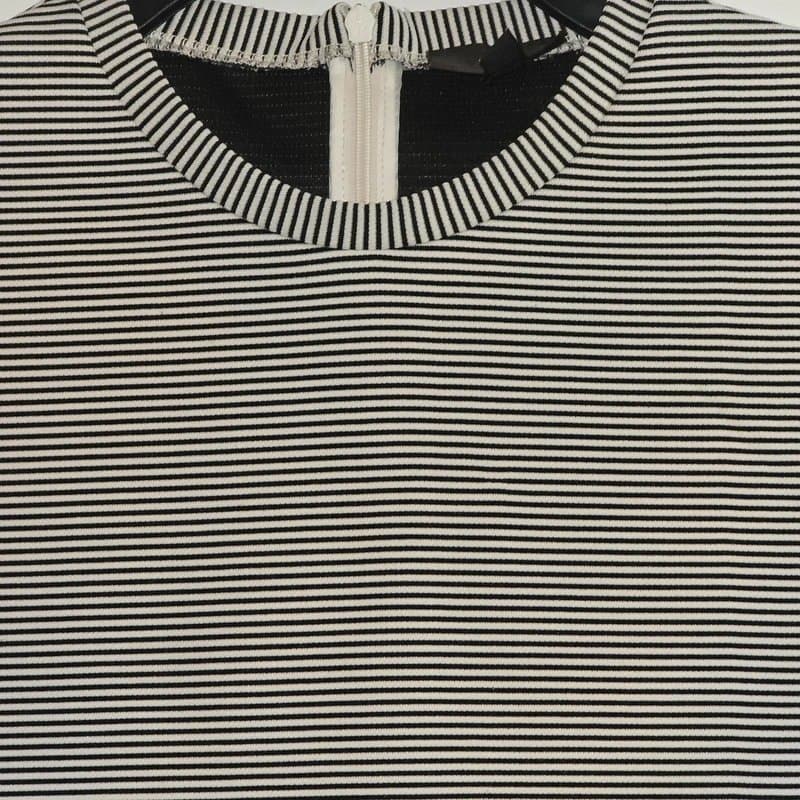 Topshop Topshop Striped Short Sleeve Top Size 8