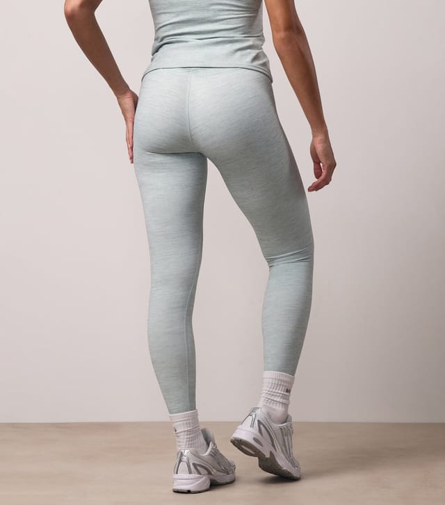 Gym King Women's Green 365 Scrunched Back Leggings Gym King New Look - 3