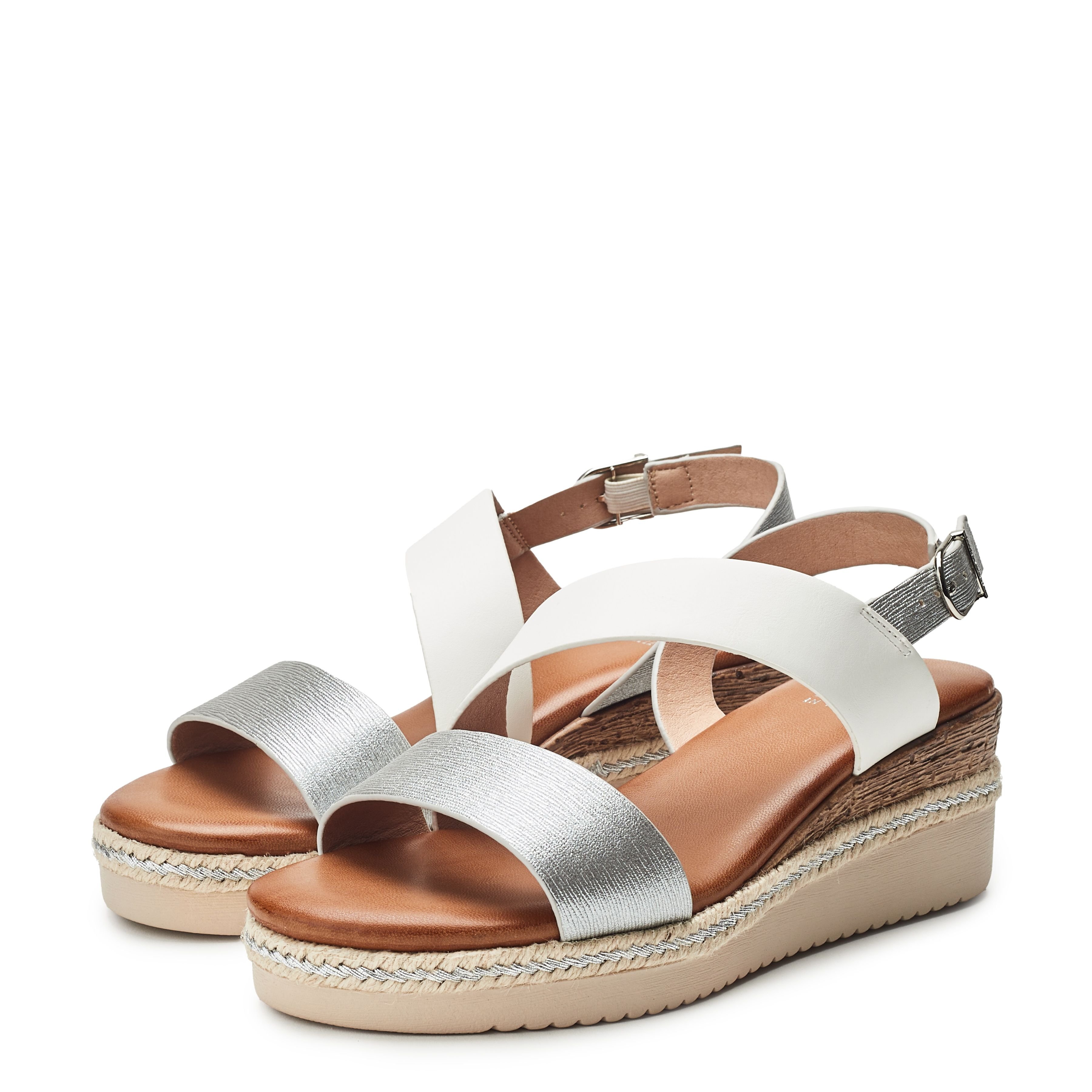 Moda In Pelle Moda In Pelle Women's 'Joani' Porvair Wedges in White - 2
