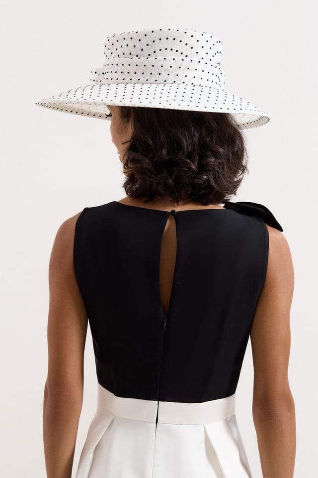 Phase Eight Phase Eight Women's Wide Brim Occasion Hat in White - 3