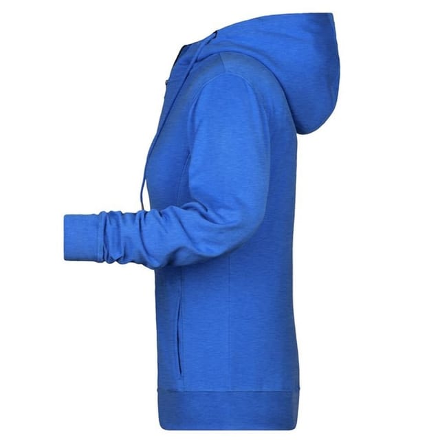 James and Nicholson James and Nicholson Women's Full Zip Hoodie in Royal - 3