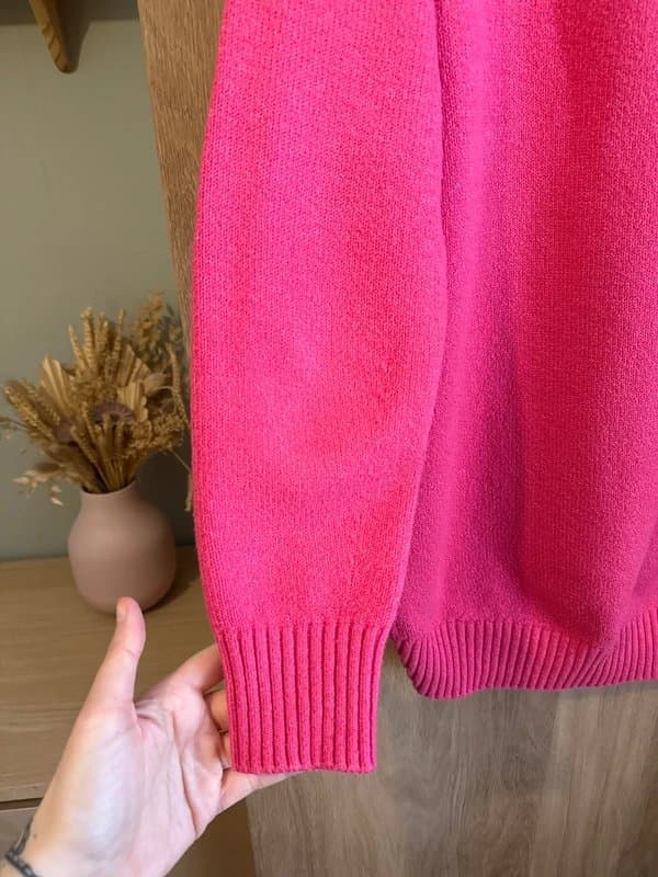 Next Next bright pink knitted jumper