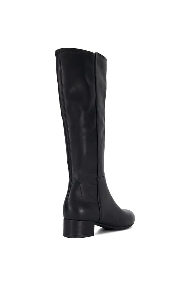 Dune London Dune London Women's 'Tayla' Leather Knee High Boots in Black - 3