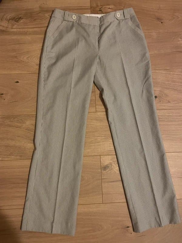 Laura Ashley pinstripe laura ashley trousers