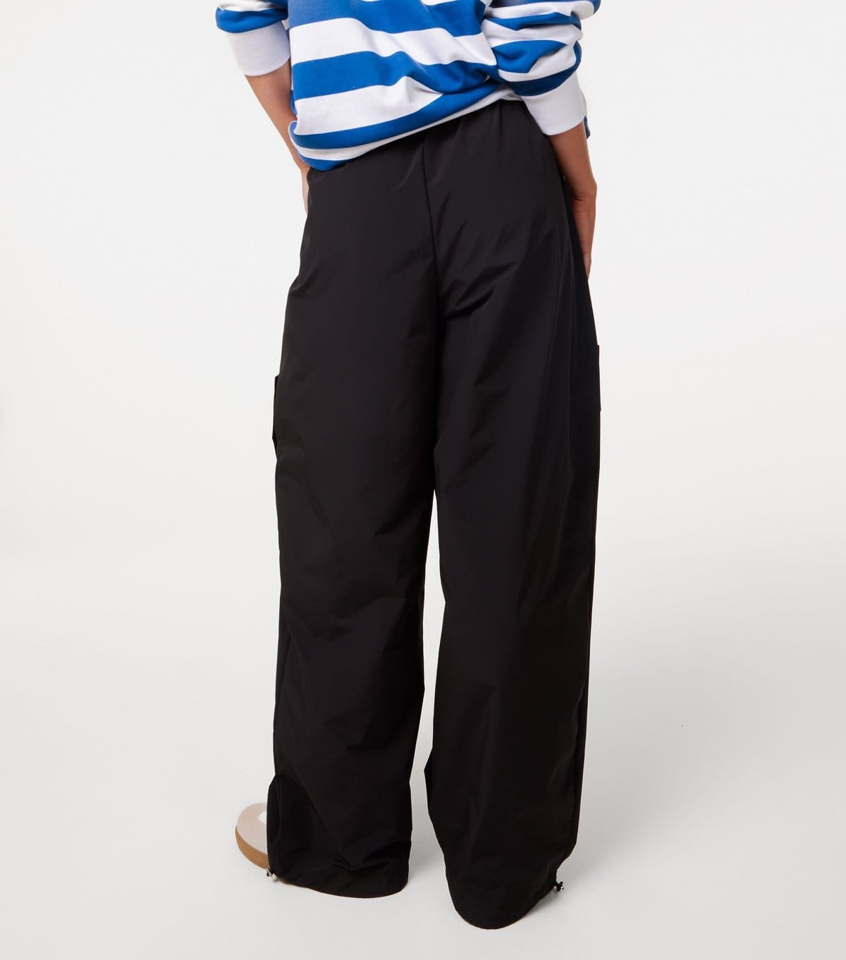 Pink Vanilla Women's Black Wide Leg Cargo Trousers Pink Vanilla New Look - 4