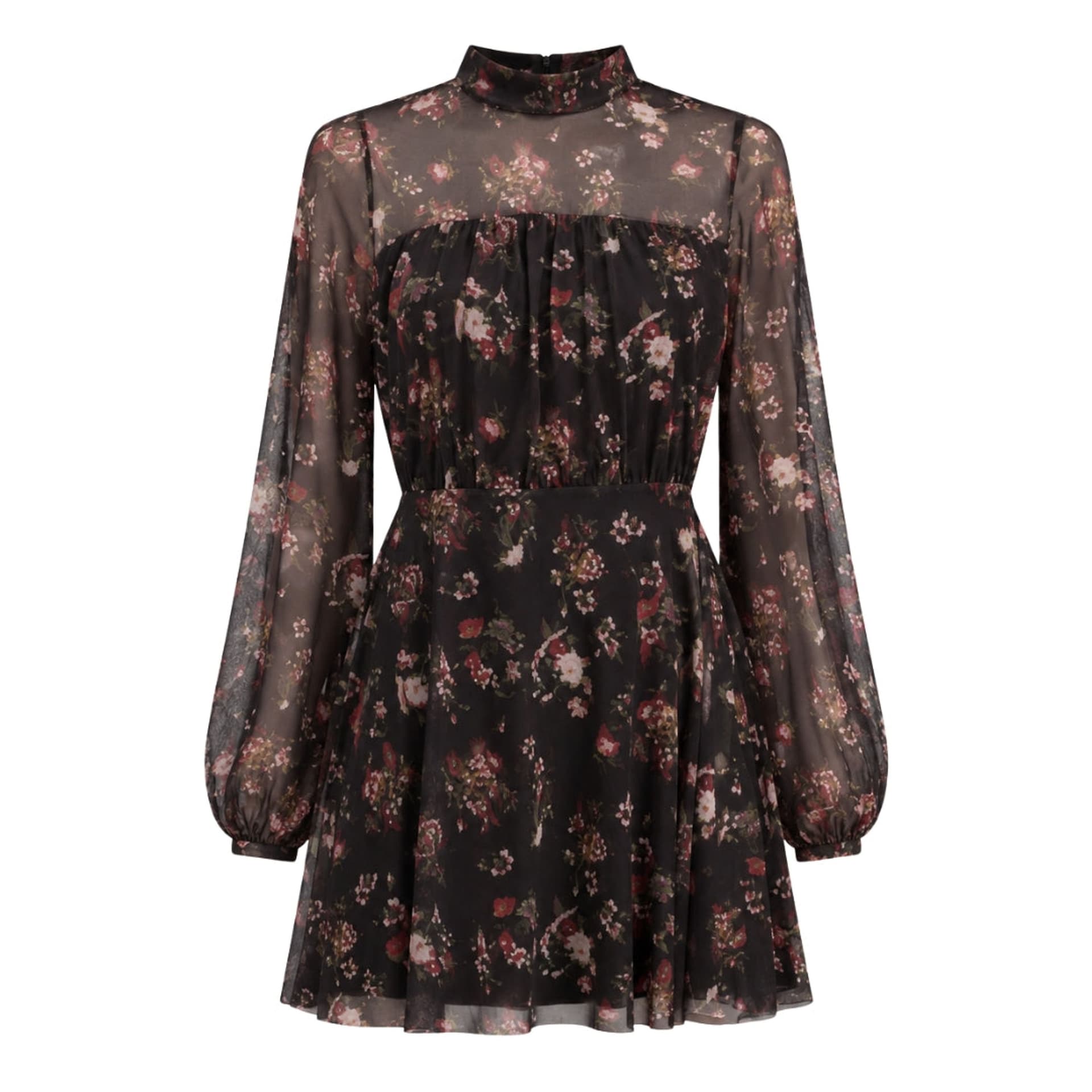 Ted Baker Ted Baker Women's Avetta Long Sleeve Turtleneck Mini Dress in Black