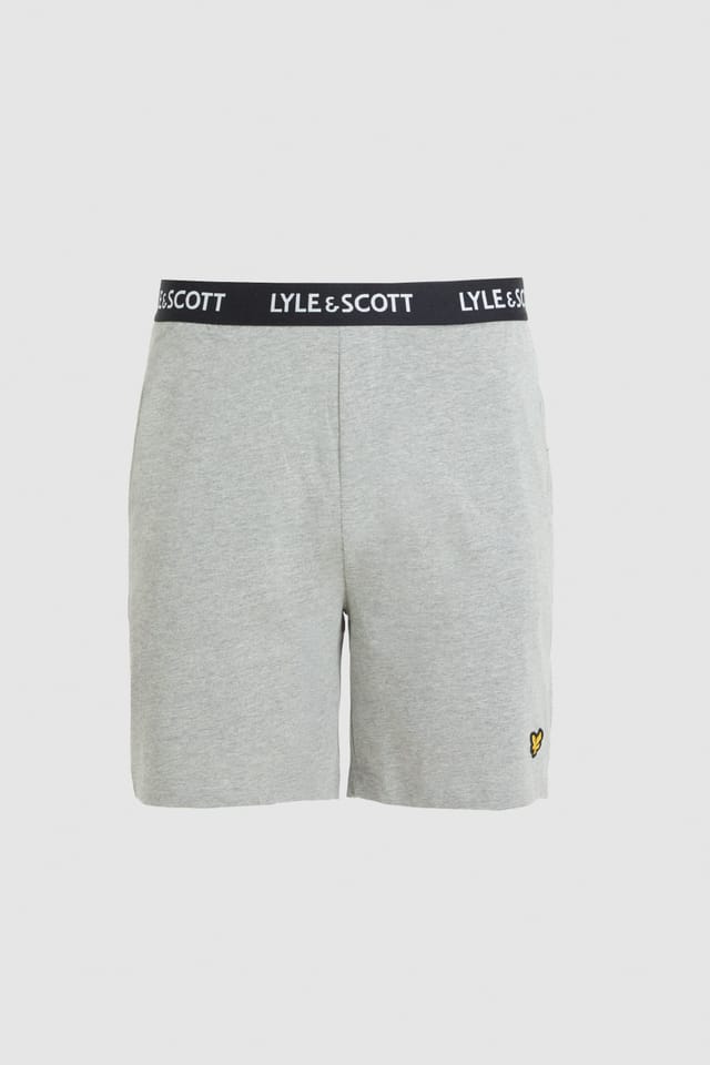 Lyle & Scott Lyle & Scott Men's Mccartney Lounge Set Bright White / Grey Marl - 3