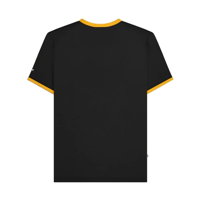 Lambretta Lambretta Men's Target Ringer T-Shirt in Black - 2