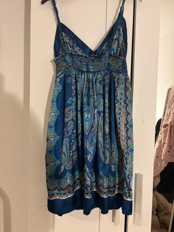 New Look paisley sequin dress
