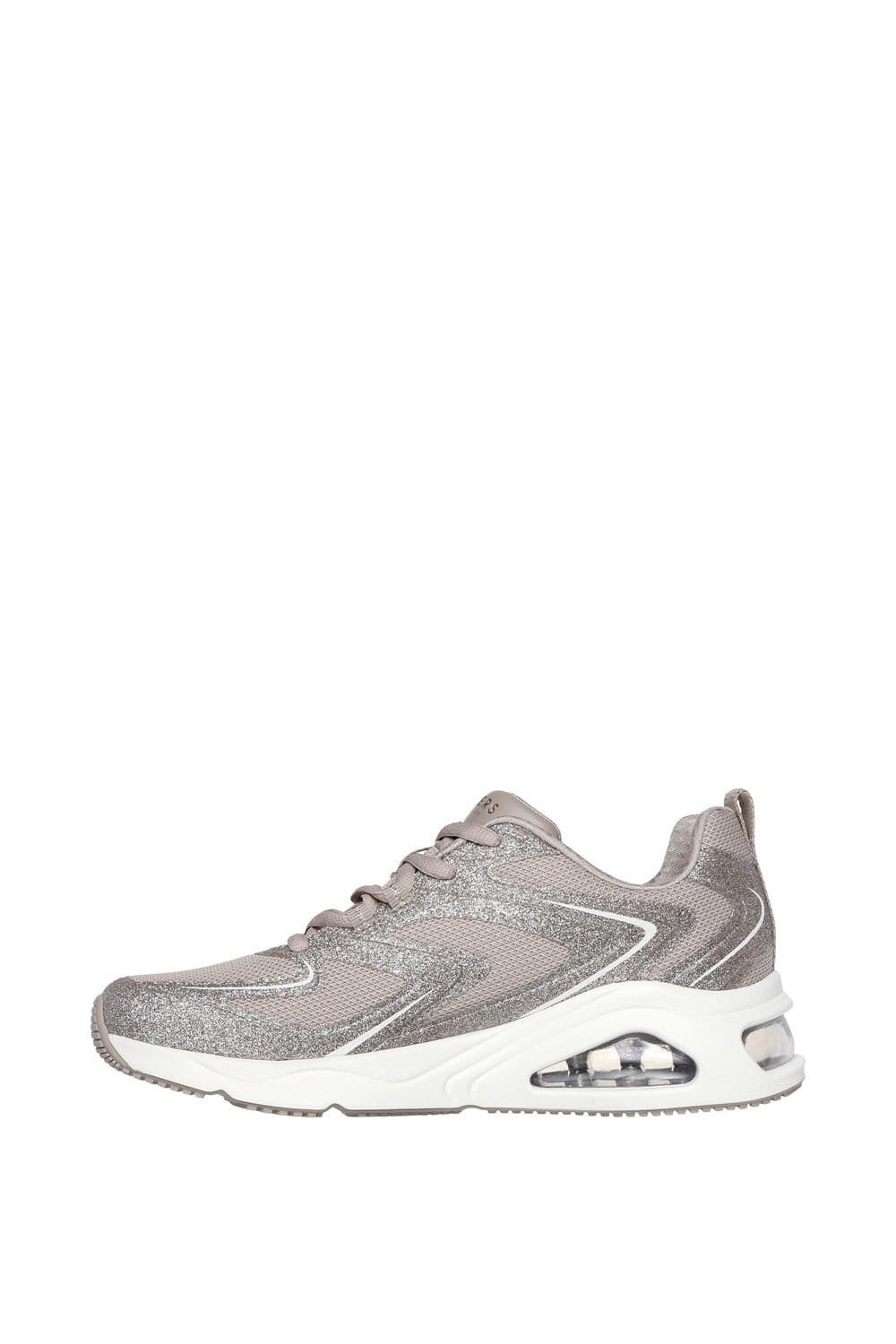 Skechers Skechers Women's Tres-Air Uno Glit-Airy Trainers in Taupe - 4